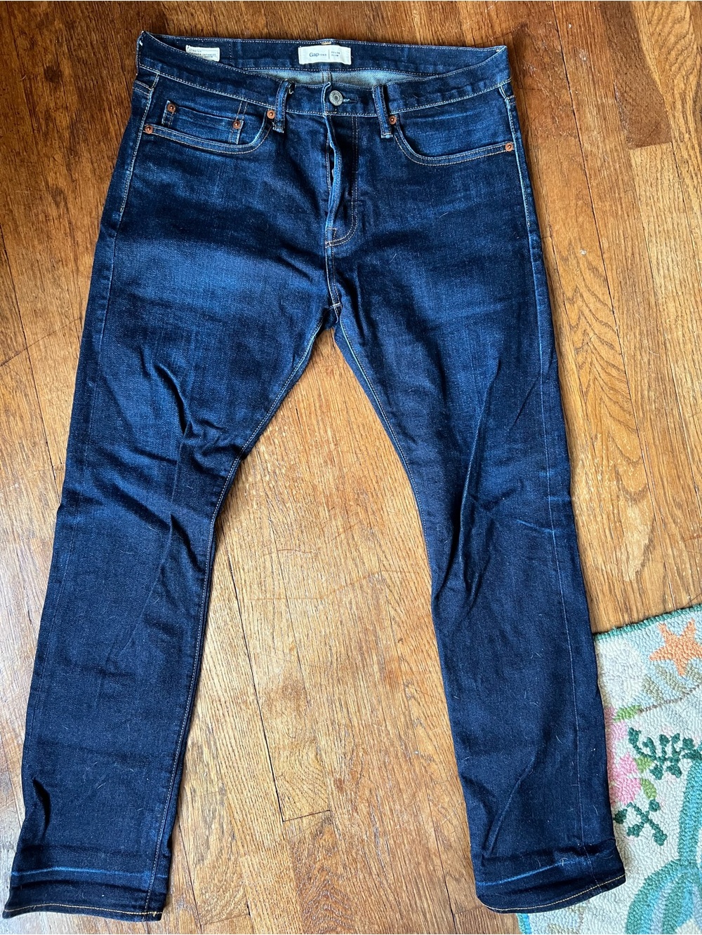 GAP Selvedge Denim Jeans - Kaihara Japanese Stretch Denim - Indigo - Picture 3 of 5